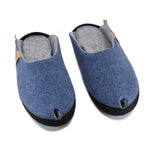 Woolen slippers Brussels, Blue Limited Eddition