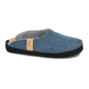 Woolen slippers Brussels, Blue Limited Eddition