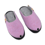 Woolen slippers BRUSSELS Light Pink, Limited Edition