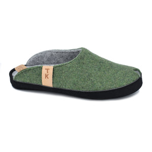 Woolen slippers Brussels, Moss Limited Eddition