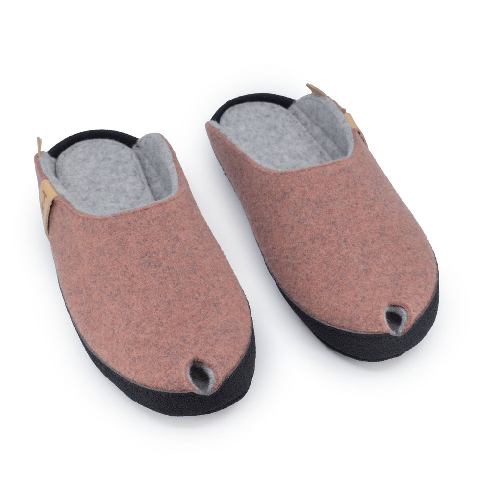 Woolen slippers Pink, Limited Edition