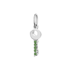 Key pendant, silver color