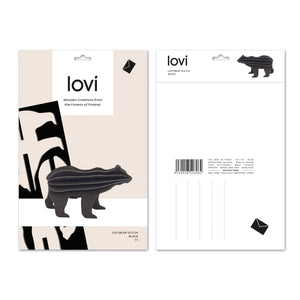 Bear by Lovi, L size card