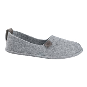 Women's woolen slippers HALL, grey