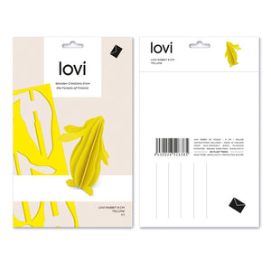 Rabbit by Lovi, M size card