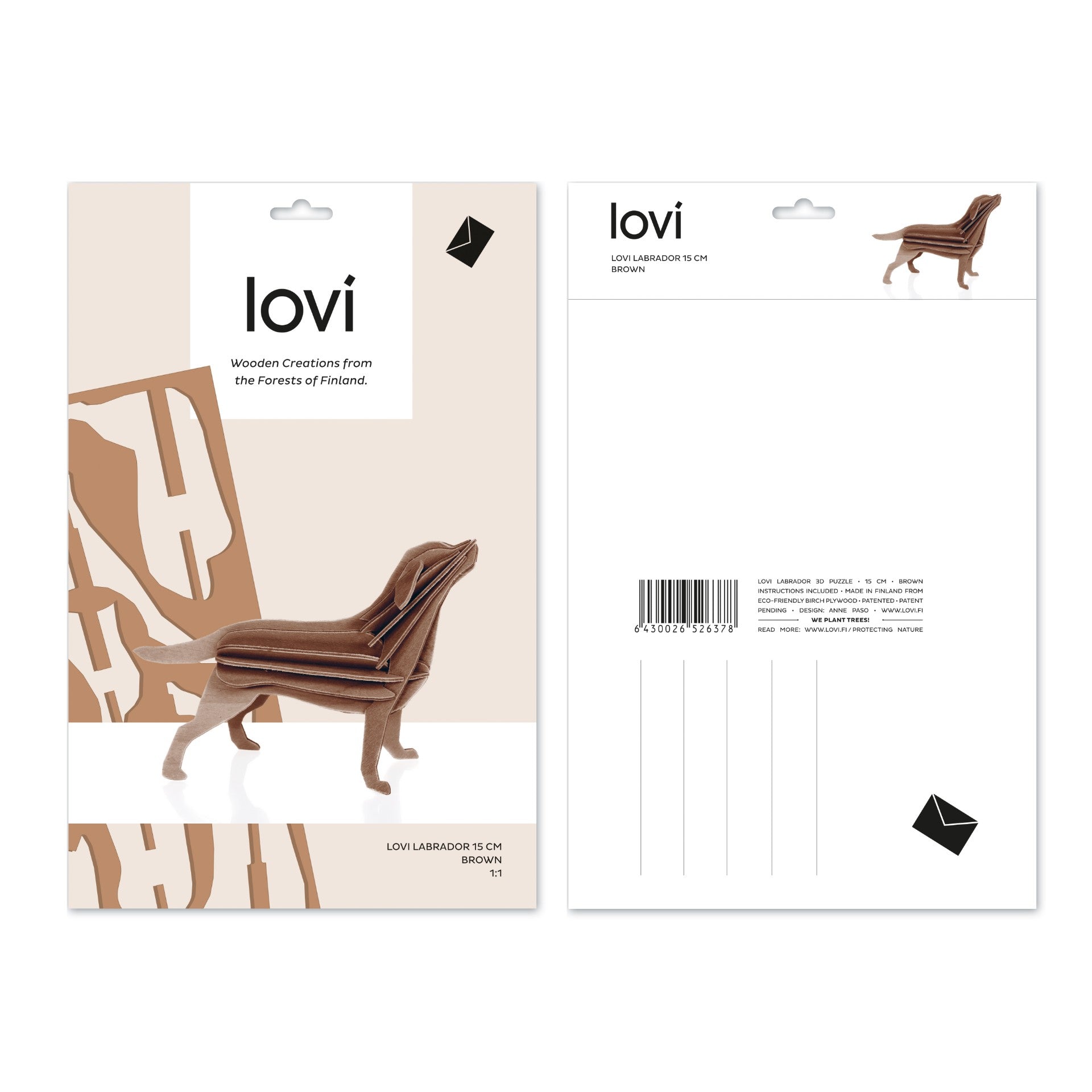 Labrador by Lovi, L size card