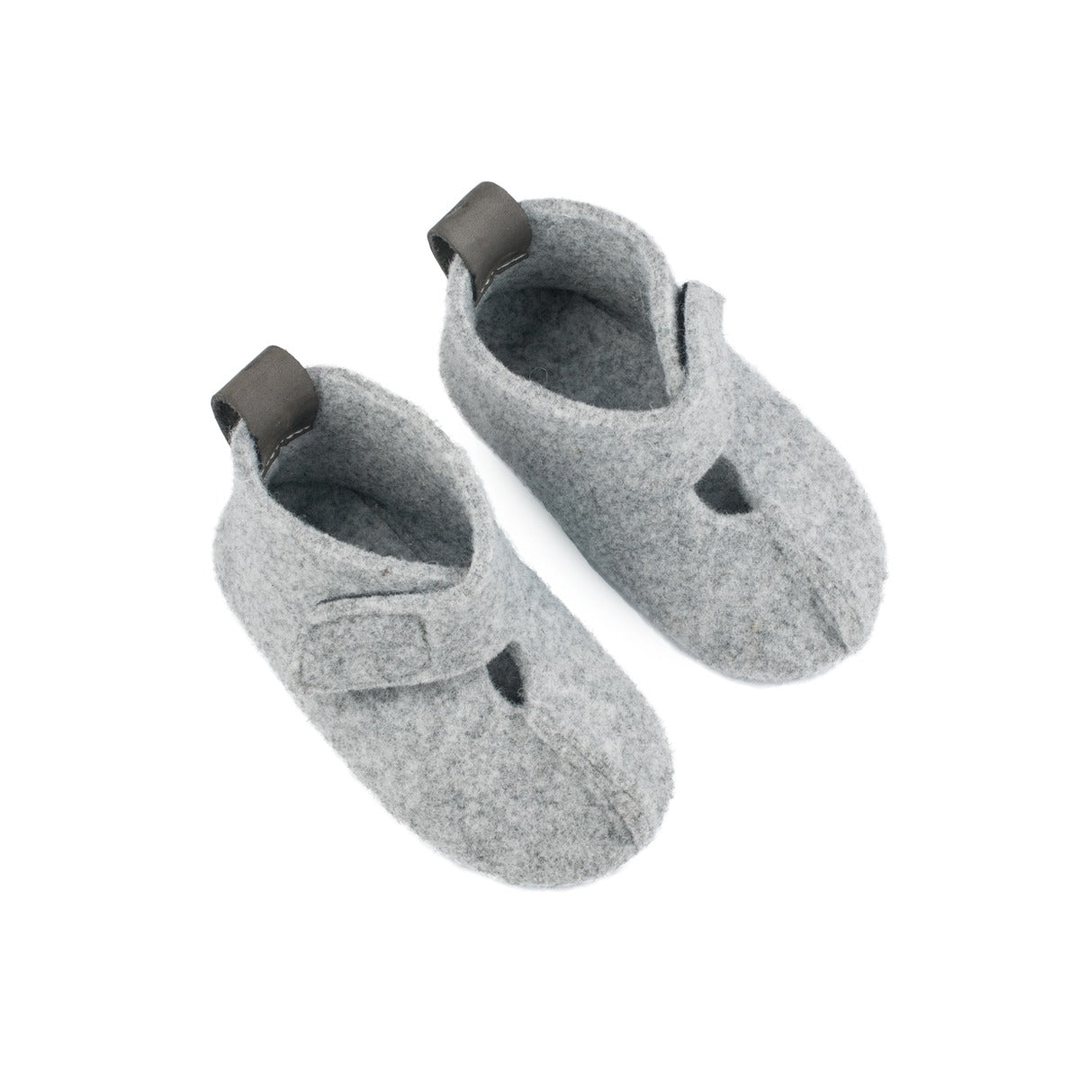 Kid's woolen slippers Velcro