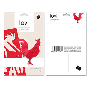 Rooster by Lovi, M size card